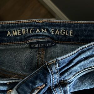 Super Hi-Rise Jeggings denim color no stains